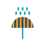 umbrella and rain2